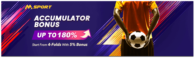 msport ng Up to 180% Accumulator Bonus